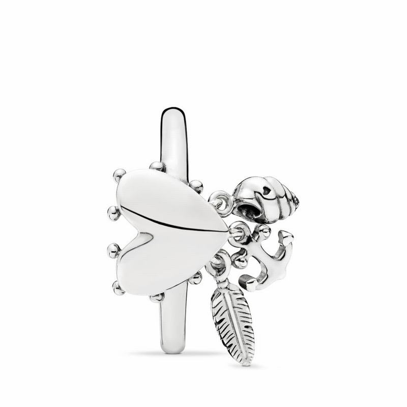 Pandora Spiritual Symbols Statement Ring - Sterling Silver - Canada | AR8566QC